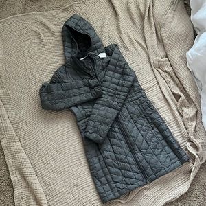 NORTH FACE hooded longline jacket